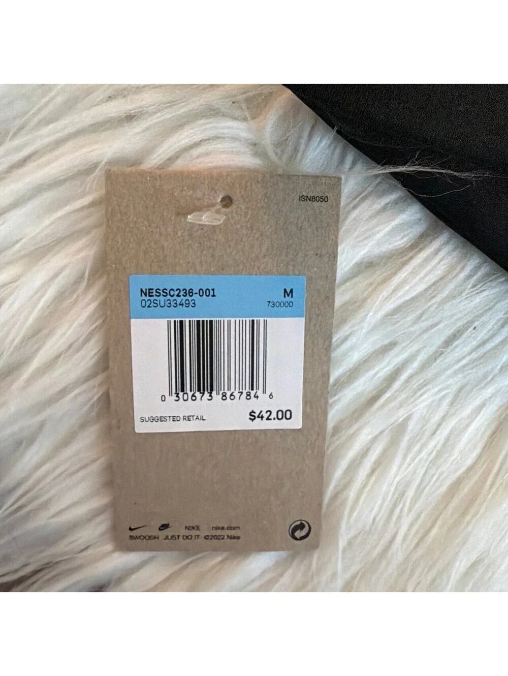 Nike Black Women's Swim Essential Bralette Bikini Top  size M